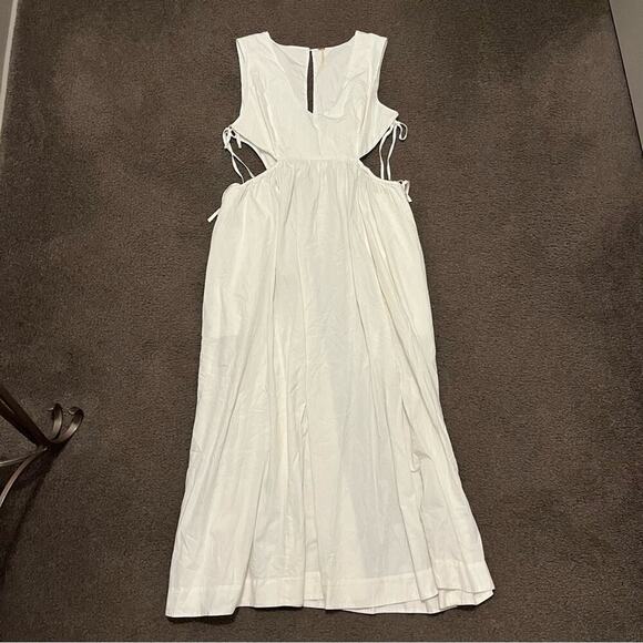 Free People Fabiana White Cutout Midi Maxi Dress - Picture 5 of 9